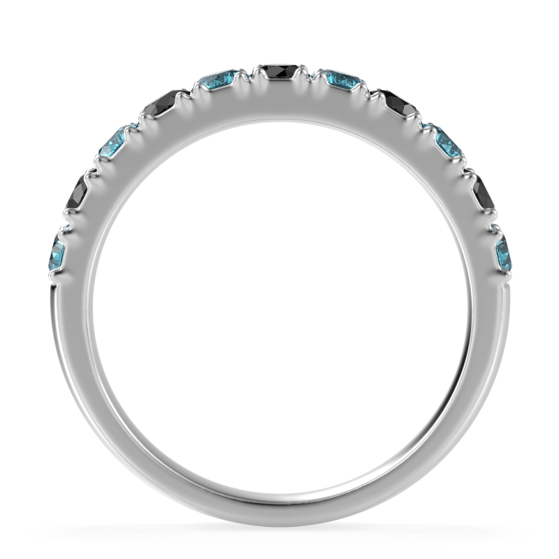 Half Eternity Classic Prong Set Udara Band