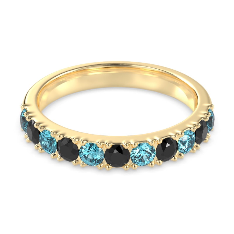 Half Eternity Classic Prong Set Udara Band