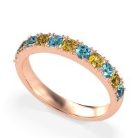 Half Eternity Classic Prong Set Udara Band