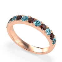 Half Eternity Classic Prong Set Udara Band