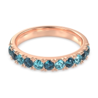 Half Eternity Classic Prong Set Udara Band