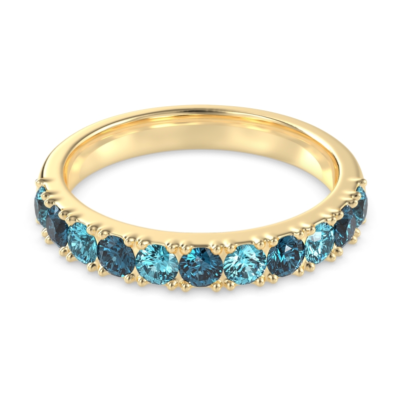 Half Eternity Classic Prong Set Udara Band