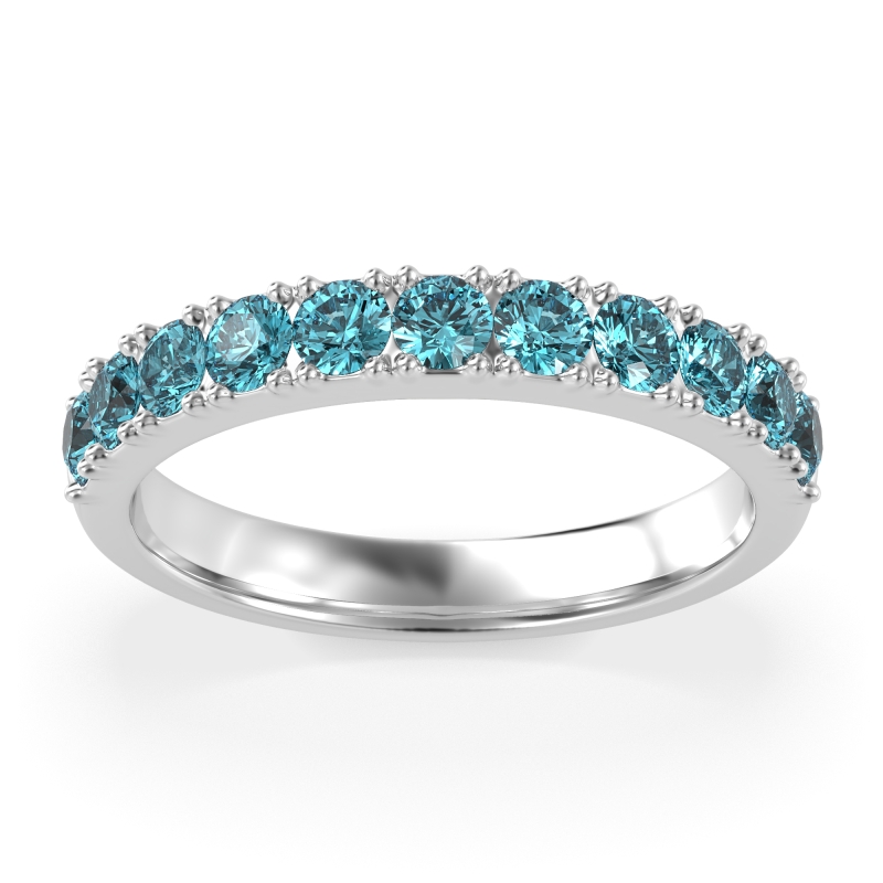 Half Eternity Classic Prong Set Udara Band