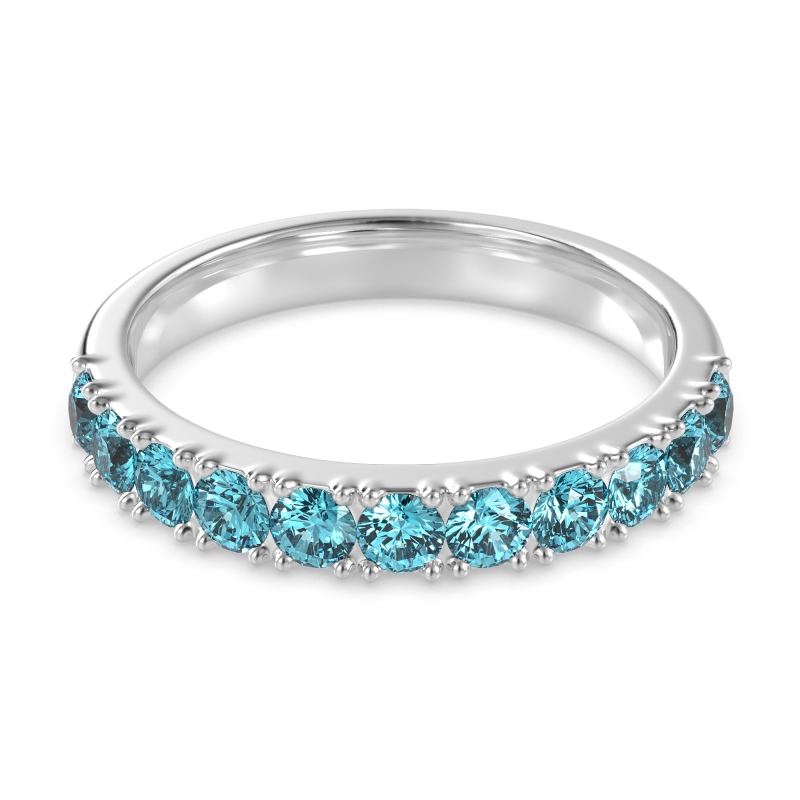 Half Eternity Classic Prong Set Udara Band