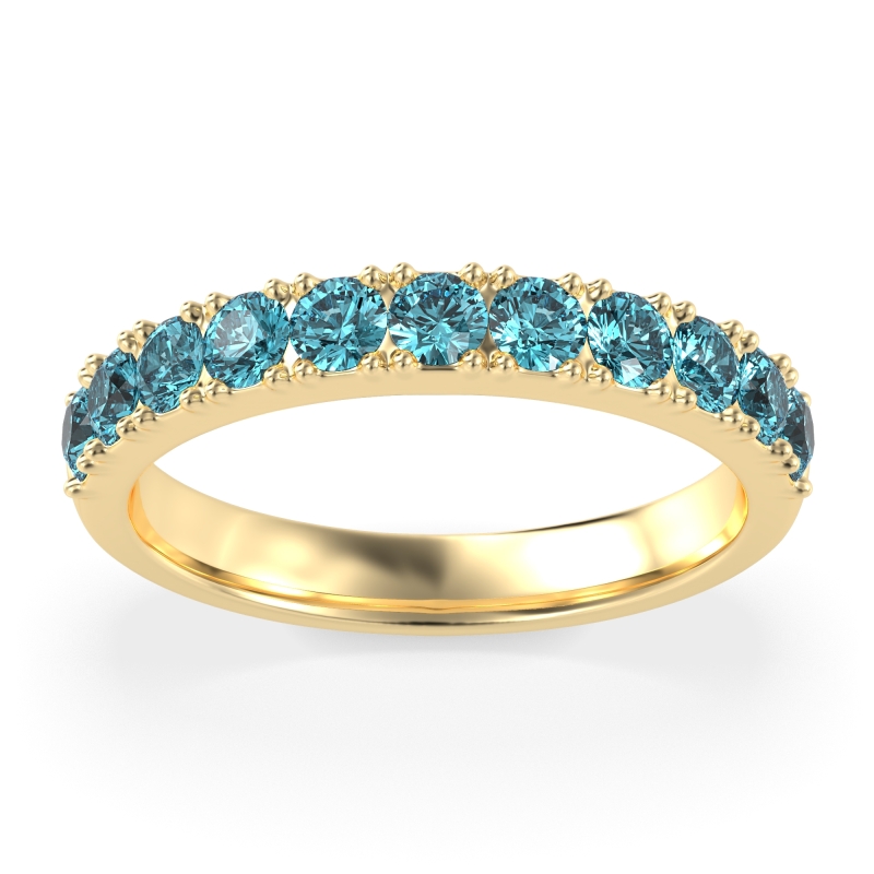 Half Eternity Classic Prong Set Udara Band