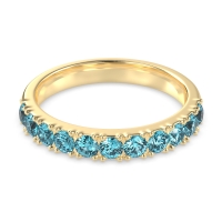 Half Eternity Classic Prong Set Udara Band