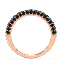 Gemstone Studded Half Eternity Agni Band