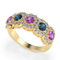 Halo Cluster Half Eternity Madala Band