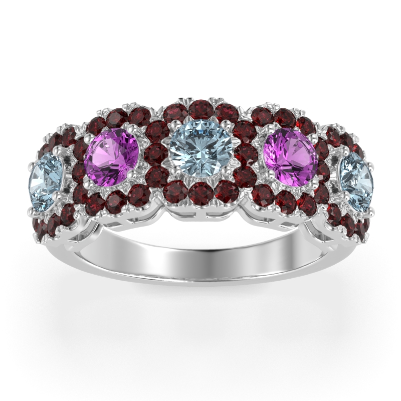 Halo Cluster Half Eternity Madala Band