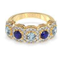 Halo Cluster Half Eternity Madala Band