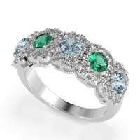 Halo Cluster Half Eternity Madala Band