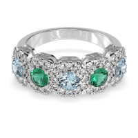 Halo Cluster Half Eternity Madala Band