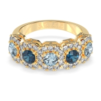 Halo Cluster Half Eternity Madala Band