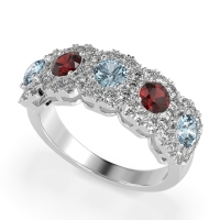 Halo Cluster Half Eternity Madala Band