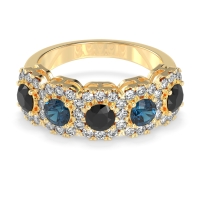 Halo Cluster Half Eternity Madala Band