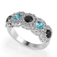 Halo Cluster Half Eternity Madala Band