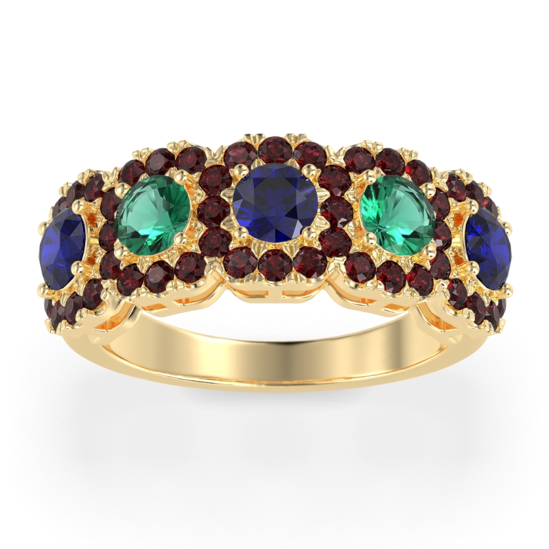Halo Cluster Half Eternity Madala Band