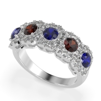 Halo Cluster Half Eternity Madala Band