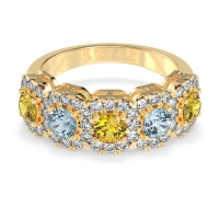 Halo Cluster Half Eternity Madala Band