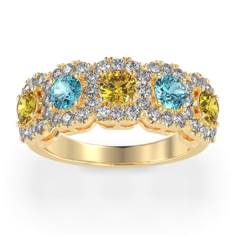 Halo Cluster Half Eternity Madala Band