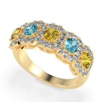 Halo Cluster Half Eternity Madala Band