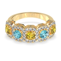 Halo Cluster Half Eternity Madala Band