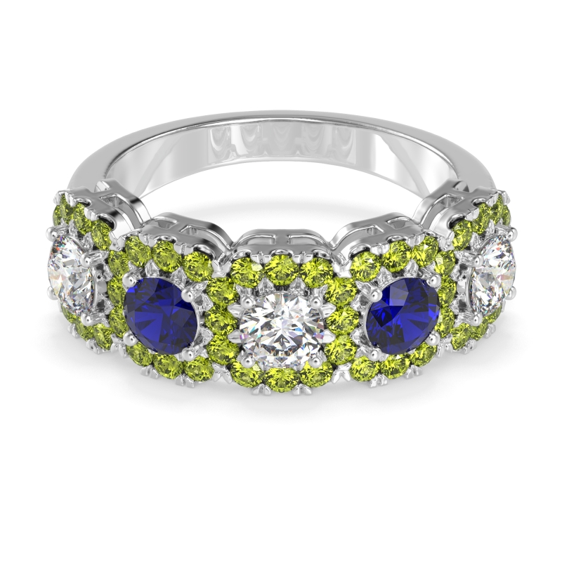 Halo Cluster Half Eternity Madala Band