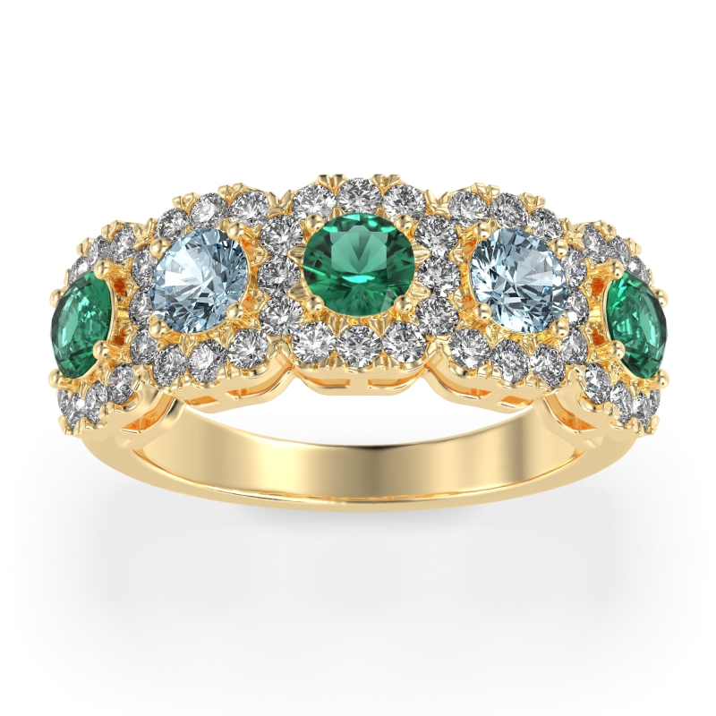 Halo Cluster Half Eternity Madala Band