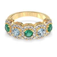 Halo Cluster Half Eternity Madala Band