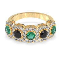 Halo Cluster Half Eternity Madala Band