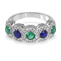 Halo Cluster Half Eternity Madala Band