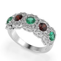 Halo Cluster Half Eternity Madala Band