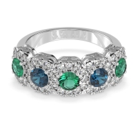 Halo Cluster Half Eternity Madala Band