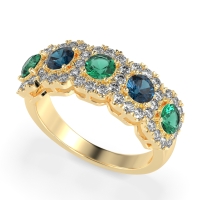 Halo Cluster Half Eternity Madala Band