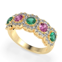 Halo Cluster Half Eternity Madala Band