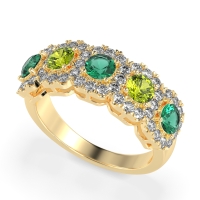 Halo Cluster Half Eternity Madala Band