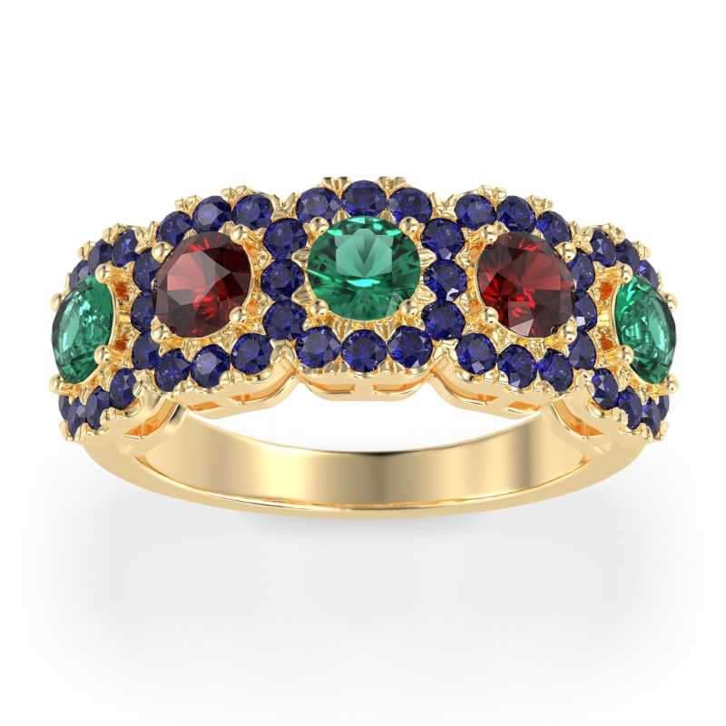 Halo Cluster Half Eternity Madala Band
