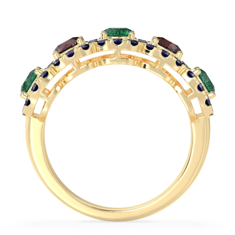 Halo Cluster Half Eternity Madala Band