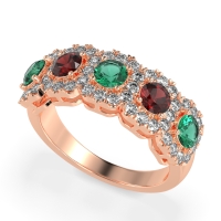 Halo Cluster Half Eternity Madala Band