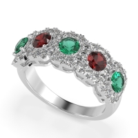 Halo Cluster Half Eternity Madala Band