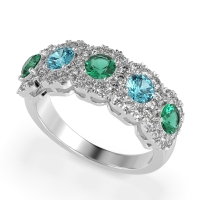 Halo Cluster Half Eternity Madala Band