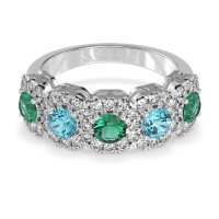 Halo Cluster Half Eternity Madala Band
