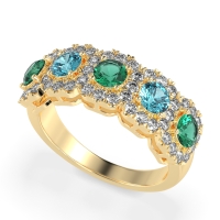 Halo Cluster Half Eternity Madala Band