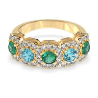 Halo Cluster Half Eternity Madala Band