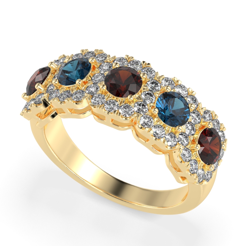 Halo Cluster Half Eternity Madala Band