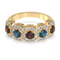 Halo Cluster Half Eternity Madala Band
