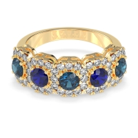 Halo Cluster Half Eternity Madala Band