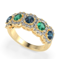 Halo Cluster Half Eternity Madala Band