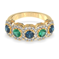 Halo Cluster Half Eternity Madala Band