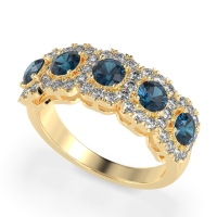 Halo Cluster Half Eternity Madala Band